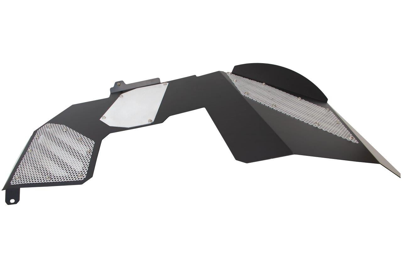 Fishbone Offroad Front JL Black Aluminum Inner Fenders