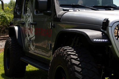 Fishbone Offroad JL Rear Steel Elite Fenders