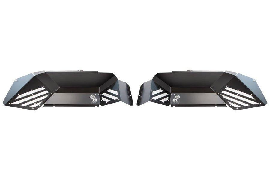 Fishbone Offroad Rear JT Black Aluminum Inner Fenders