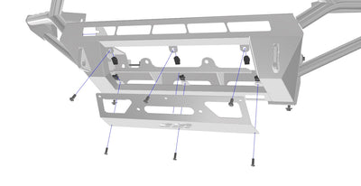 CBI 3rd Gen Toyota Tacoma Dakar Hybrid Front Bumper