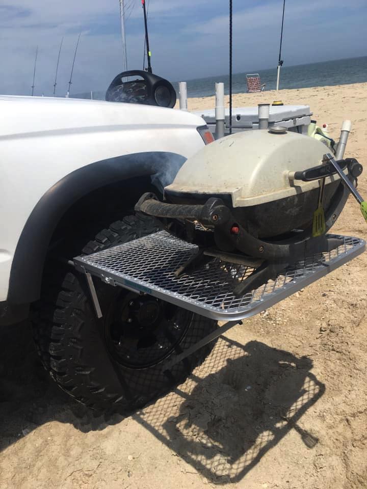 TailGater Tire Table Aluminum Medium