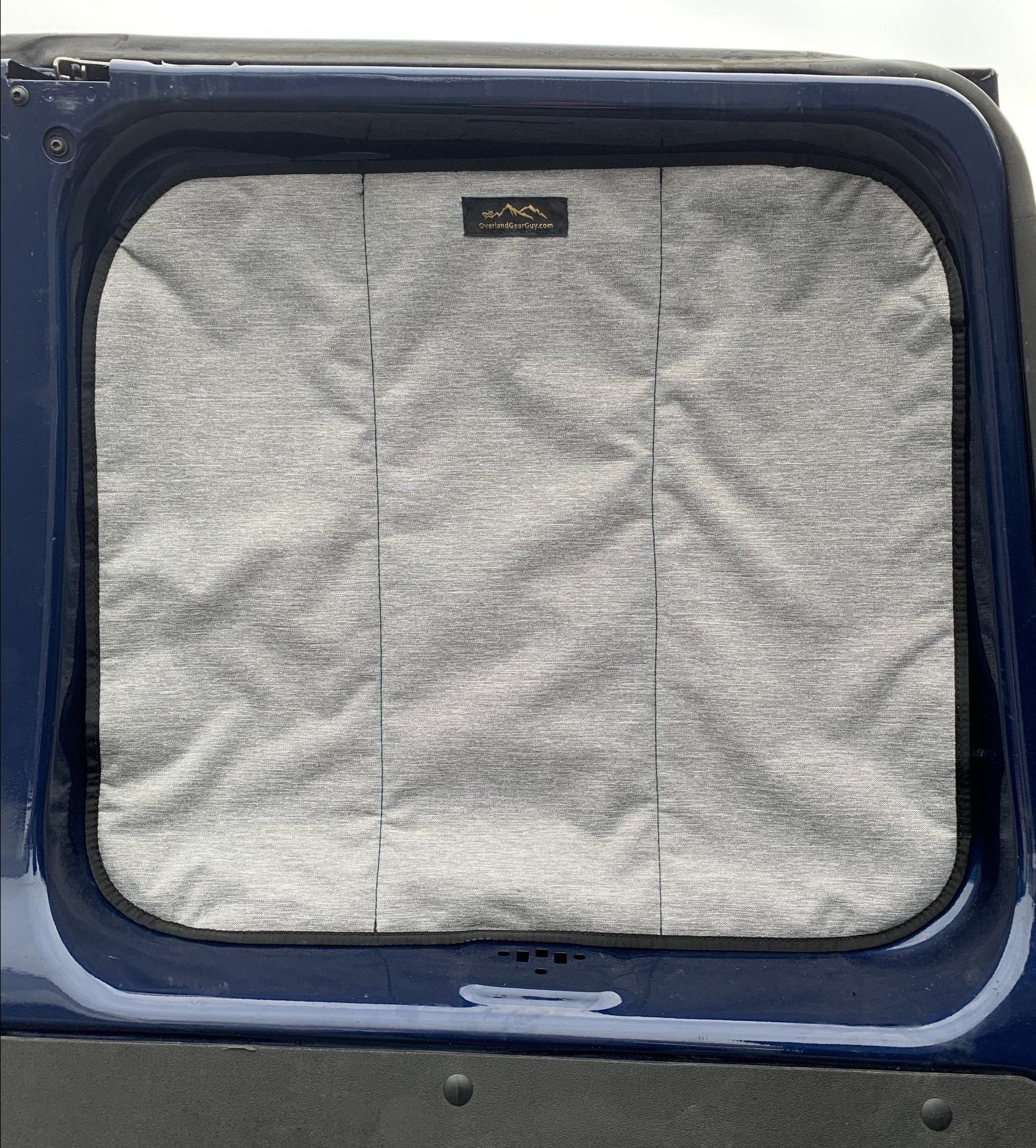 Overland Gear Guy Deluxe Insulated Magnetic Rear Door Window Covers (set) - Ford Econoline