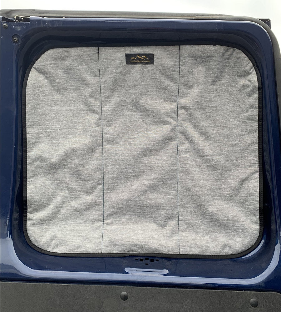 Overland Gear Guy Deluxe Insulated Magnetic Rear Door Window Covers (set) - Ford Econoline