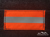 Overland Gear Guy Reflective Patch - Fluorescent Orange