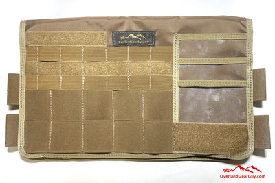 Overland Gear Guy Sprinter Sun Visor Organizer (without mirror)