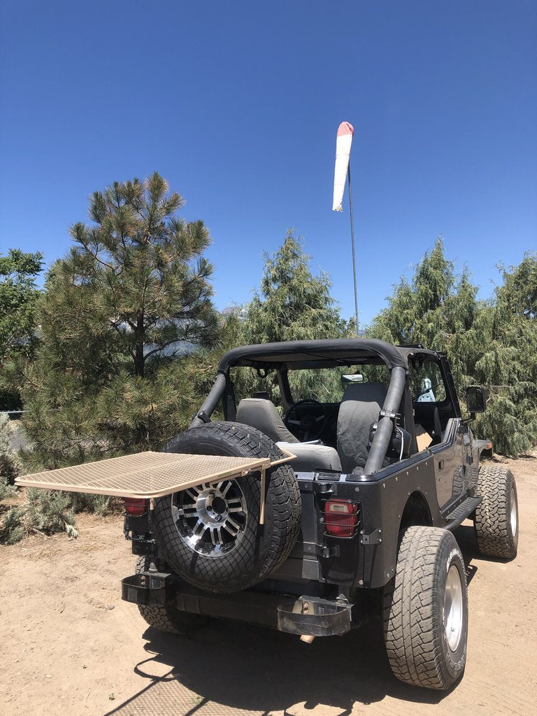 TailGater Tire Table Steel Large