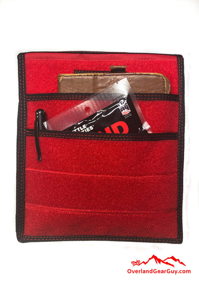 Overland Gear Guy Jeep Grab Handle Velcro Flat Pocket