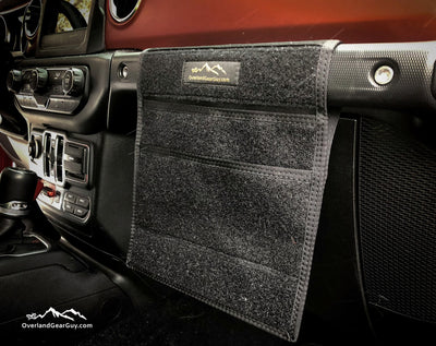Overland Gear Guy Jeep Grab Handle Velcro Flat Pocket