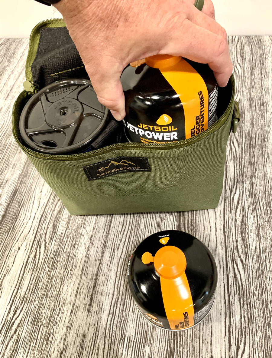 Overland Gear Guy JetBoil Pouch Jet Boil Fuel Pouch