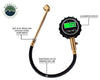 Overland Vehicle Systems Digital Tire Gauge with Valve Kit & Storage Bag