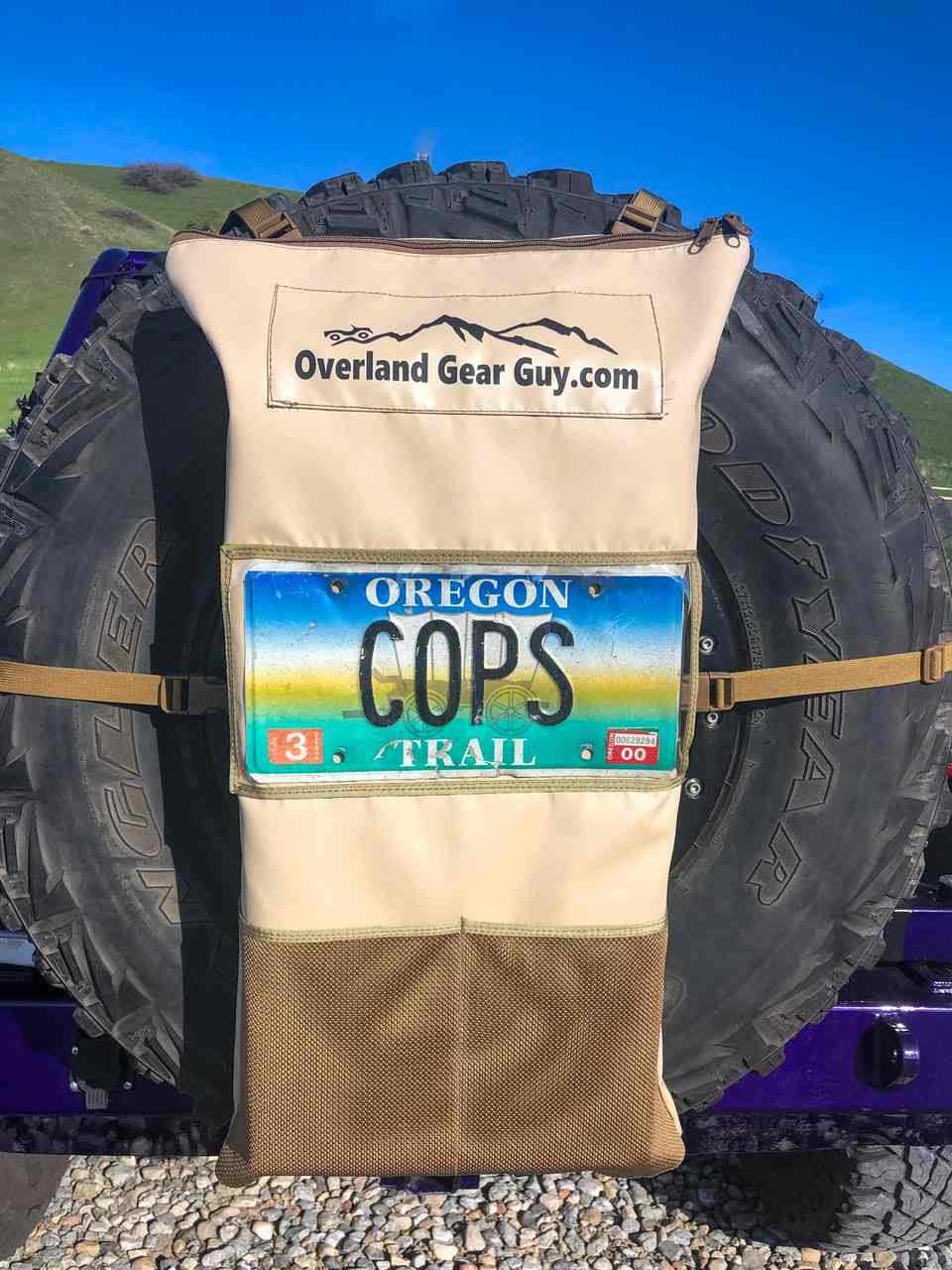 Overland Gear Guy Pack It Out Bag II - With Lic Plate Holder