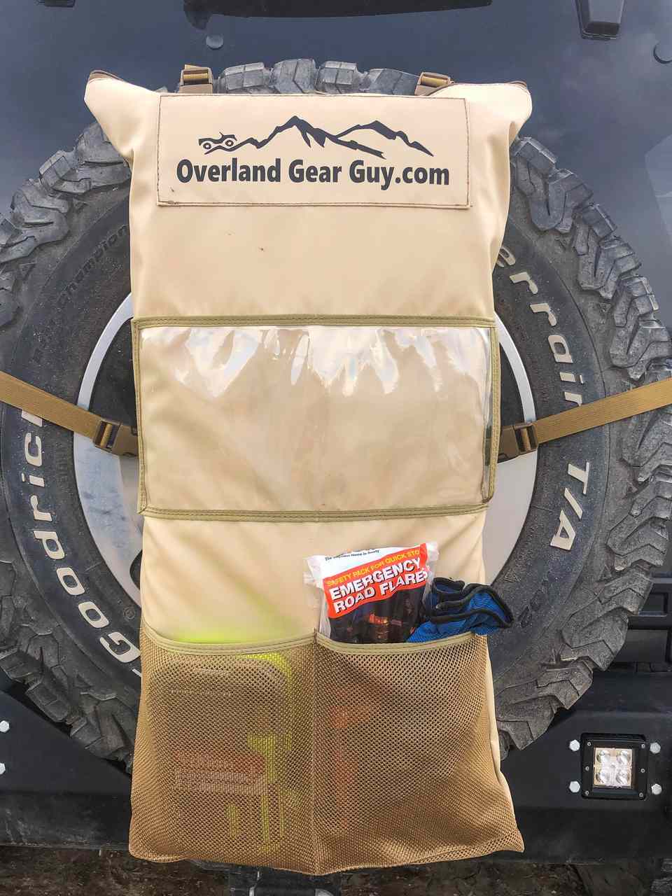 Overland Gear Guy Pack It Out Bag II - With Lic Plate Holder