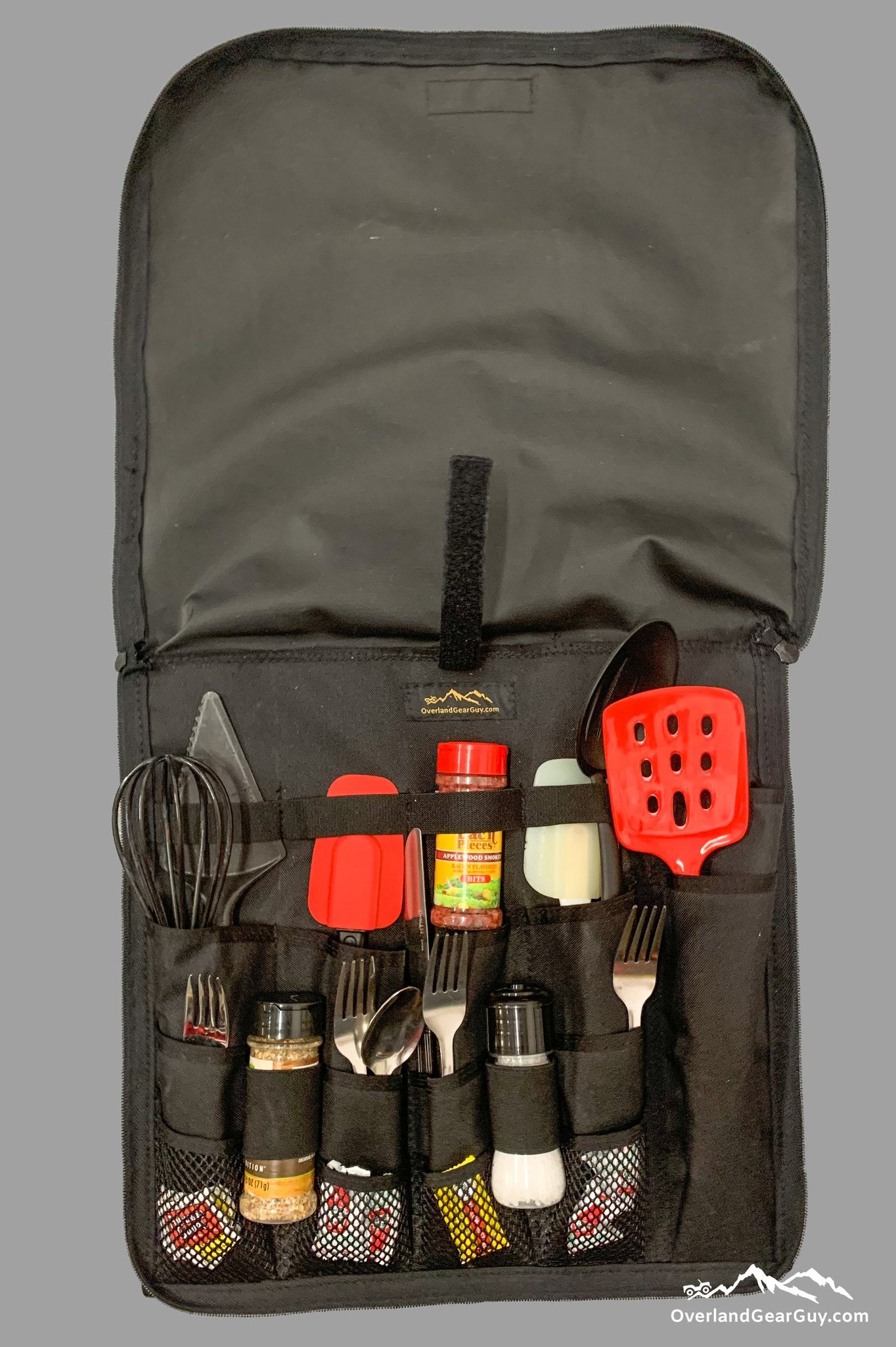 Overland Gear Guy Pacifica Overland Utensil Organizer - MOLLE back