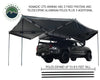 Overland Vehicle Systems Nomadic Awning 270 Awning & Wall 1, 2, & 3, Mounting Brackets Passenger Side