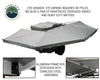 Overland Vehicle Systems Nomadic Awning 270 Dark Gray Cover With Black Transit Cover Passenger Side & Brackets