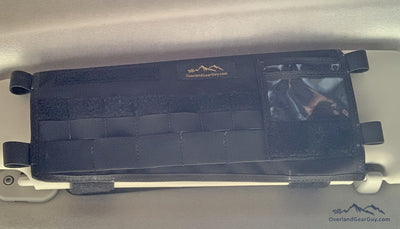 Overland Gear Guy ProMaster Van Sun Visor Organizer with Mirror