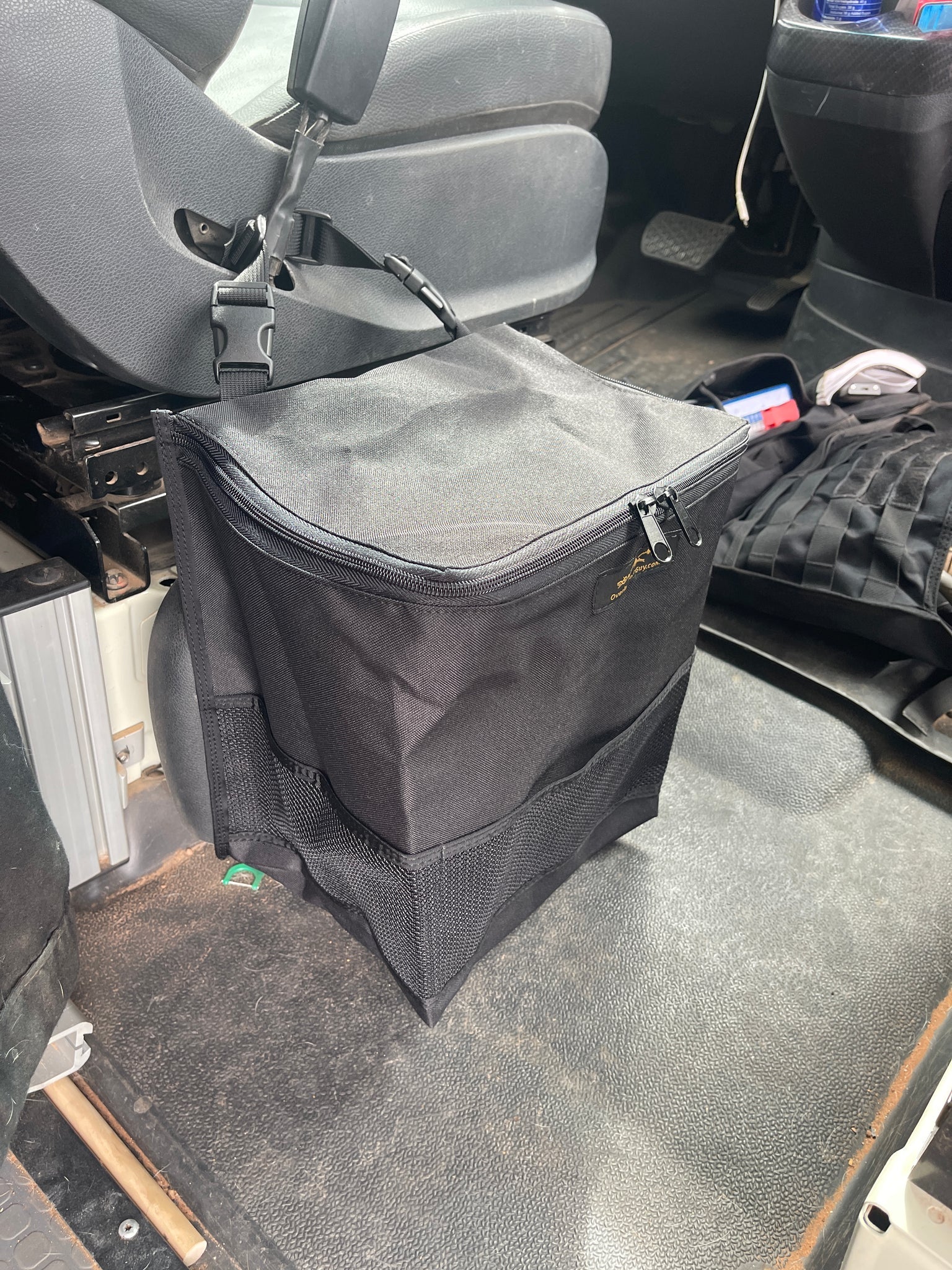 Overland Gear Guy Revel Van Trash Bag (Between the Seats). - Medium