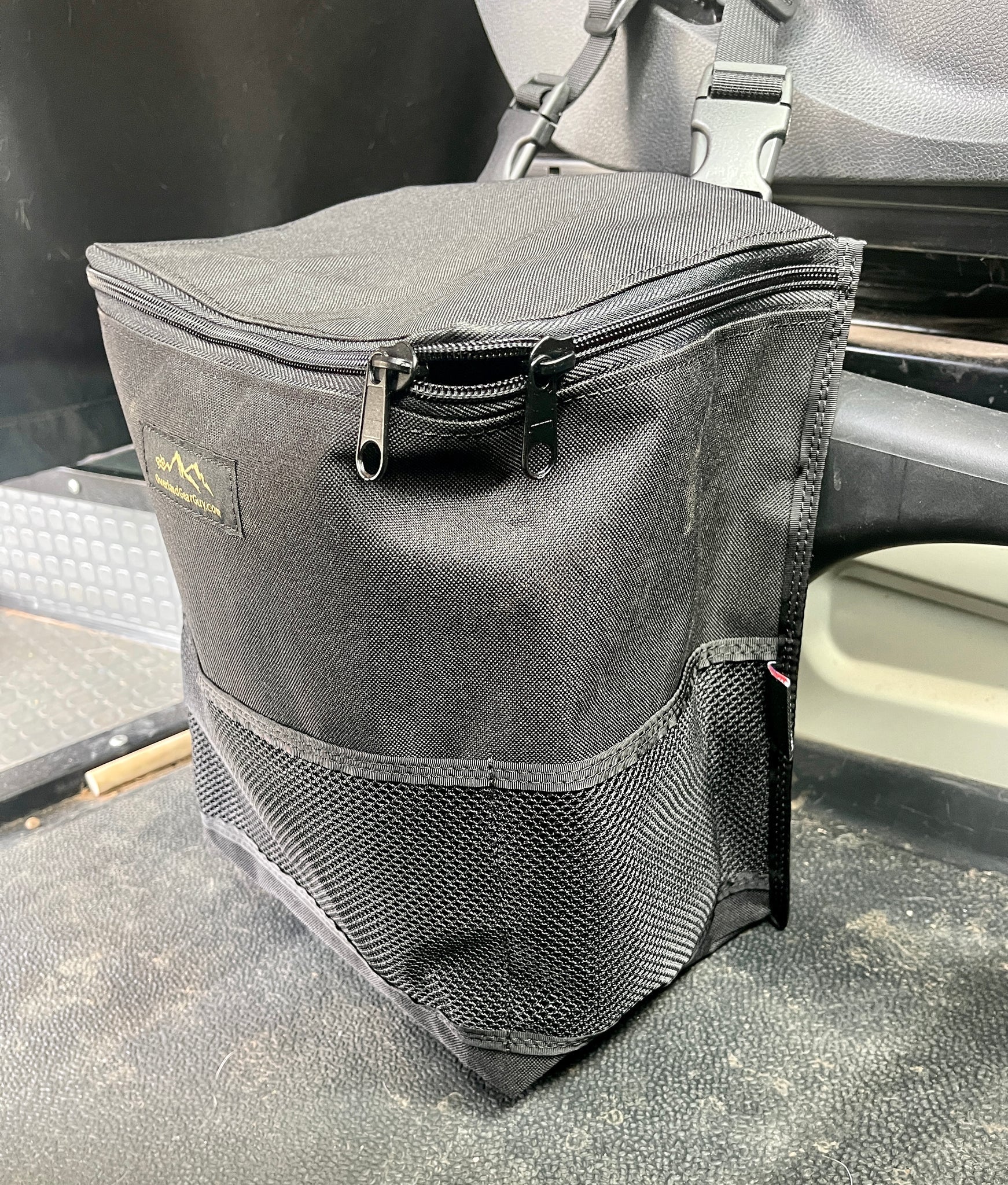 Overland Gear Guy Revel Van Trash Bag (Between the Seats). - Medium