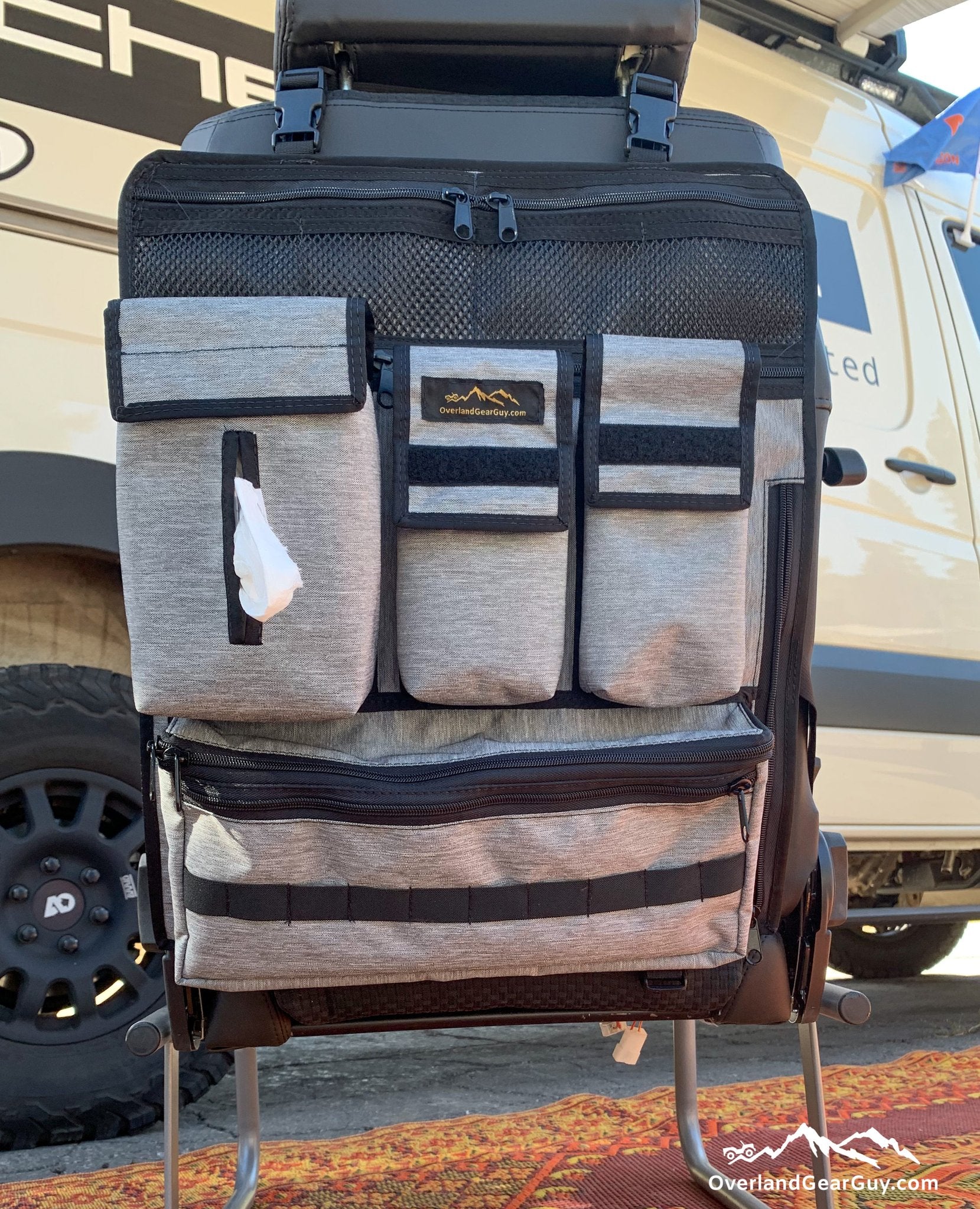 Overland Gear Guy Scheel-Mann T1 Seat Organizer