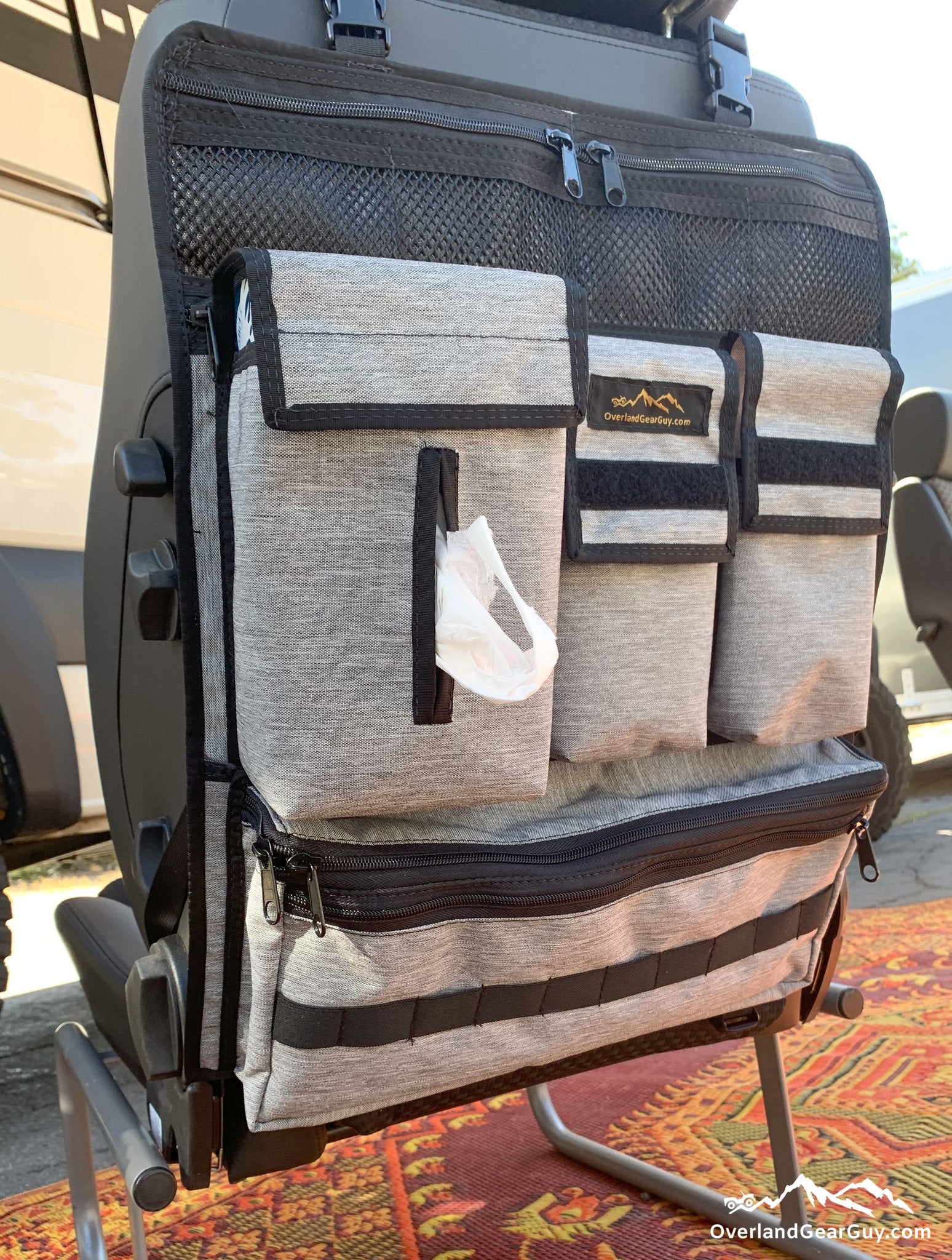 Overland Gear Guy Scheel-Mann T1 Seat Organizer
