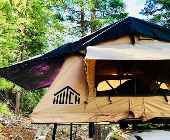 Hutch Tents Prospector 2 With Skylights - Tan