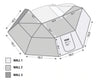 Overland Vehicle Systems Nomadic Awning 270 Awning & Wall 1, 2, & 3, Mounting Brackets Passenger Side