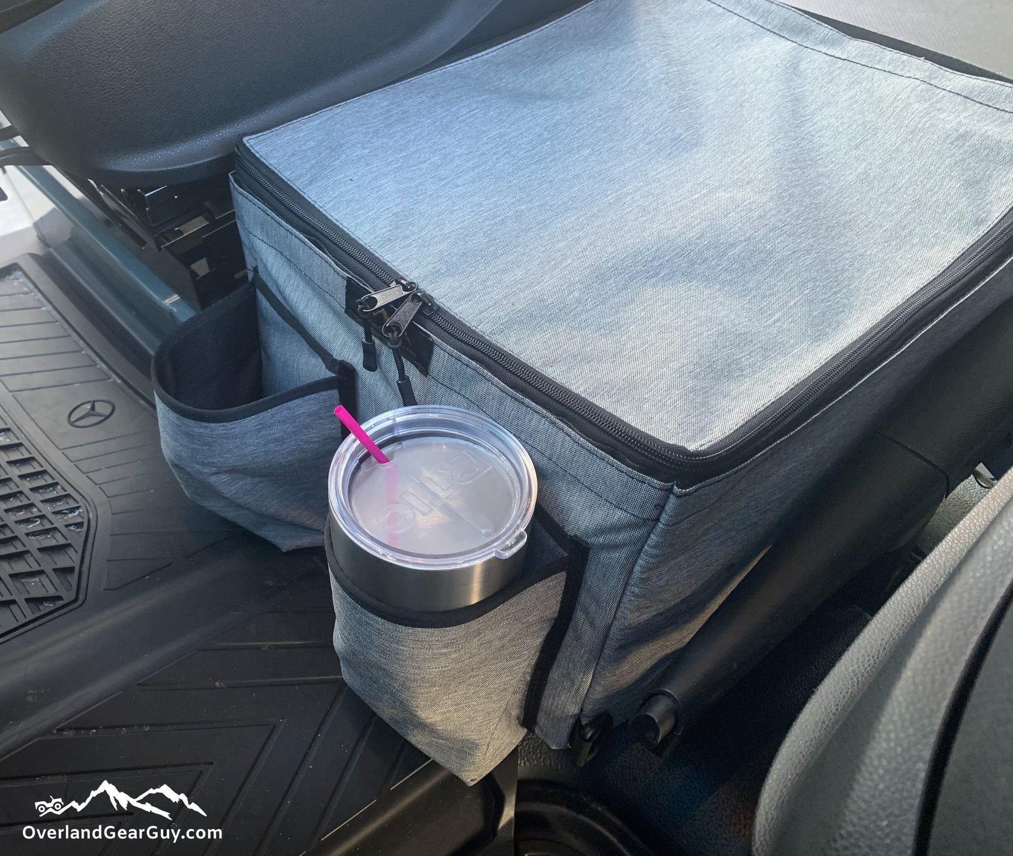 Overland Gear Guy Van Center Console Caddy Perfect for Sprinter, Transit, Promaster