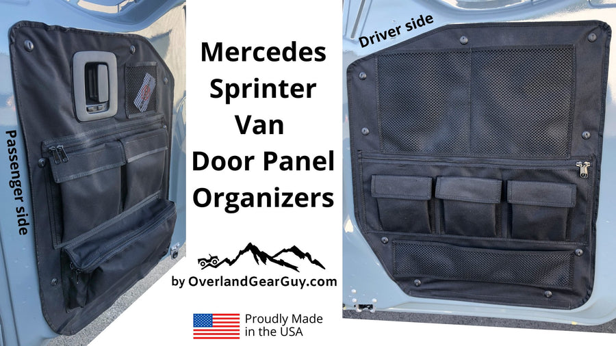 Overland Gear Guy Sprinter Door Panel Organizers