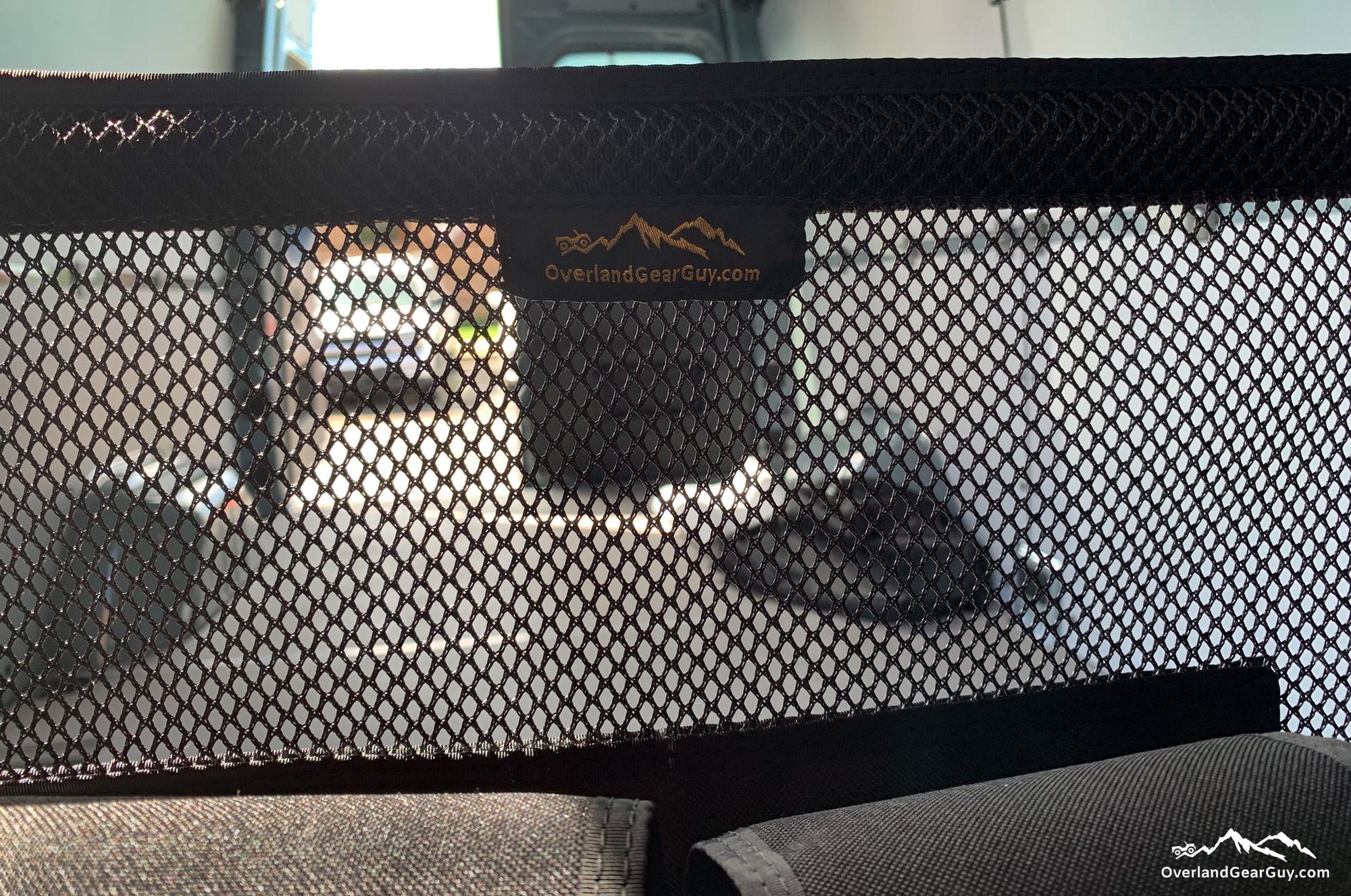 Overland Gear Guy Sprinter Van Mesh Dog Barrier