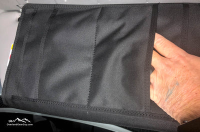 Overland Gear Guy Sprinter Sun Visor Organizer (without mirror)