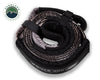 Overland Vehicle Systems Tow Strap 40,000 lb. 4" x 8' Gray with Black Ends & Storage Bag Universal