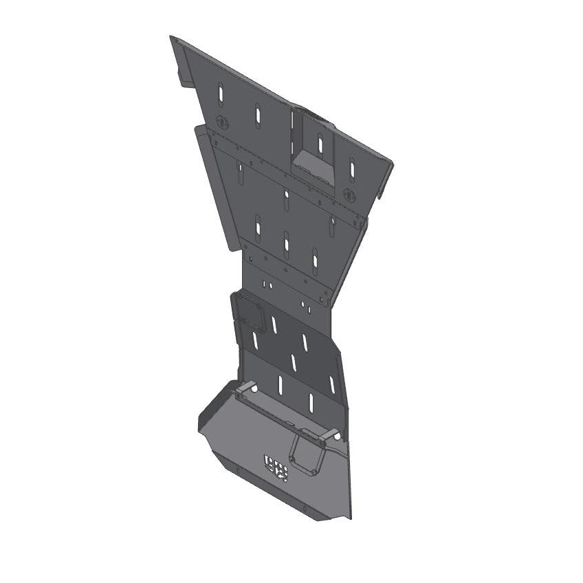 CBI 2nd Gen Toyota Tundra Rear Overland Skid Plate Set