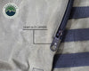 Overland Vehicle Systems Extra Large Trash Bag Tire Mount - #16 Waxed Canvas