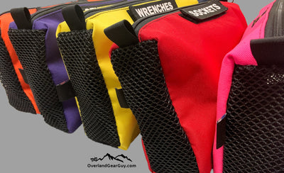 Overland Gear Guy Tool Bag Pouch with mesh ends