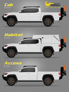 Prinsu 3rd Gen Toyota Tacoma Prinsu Habitat Rack 2005-2022