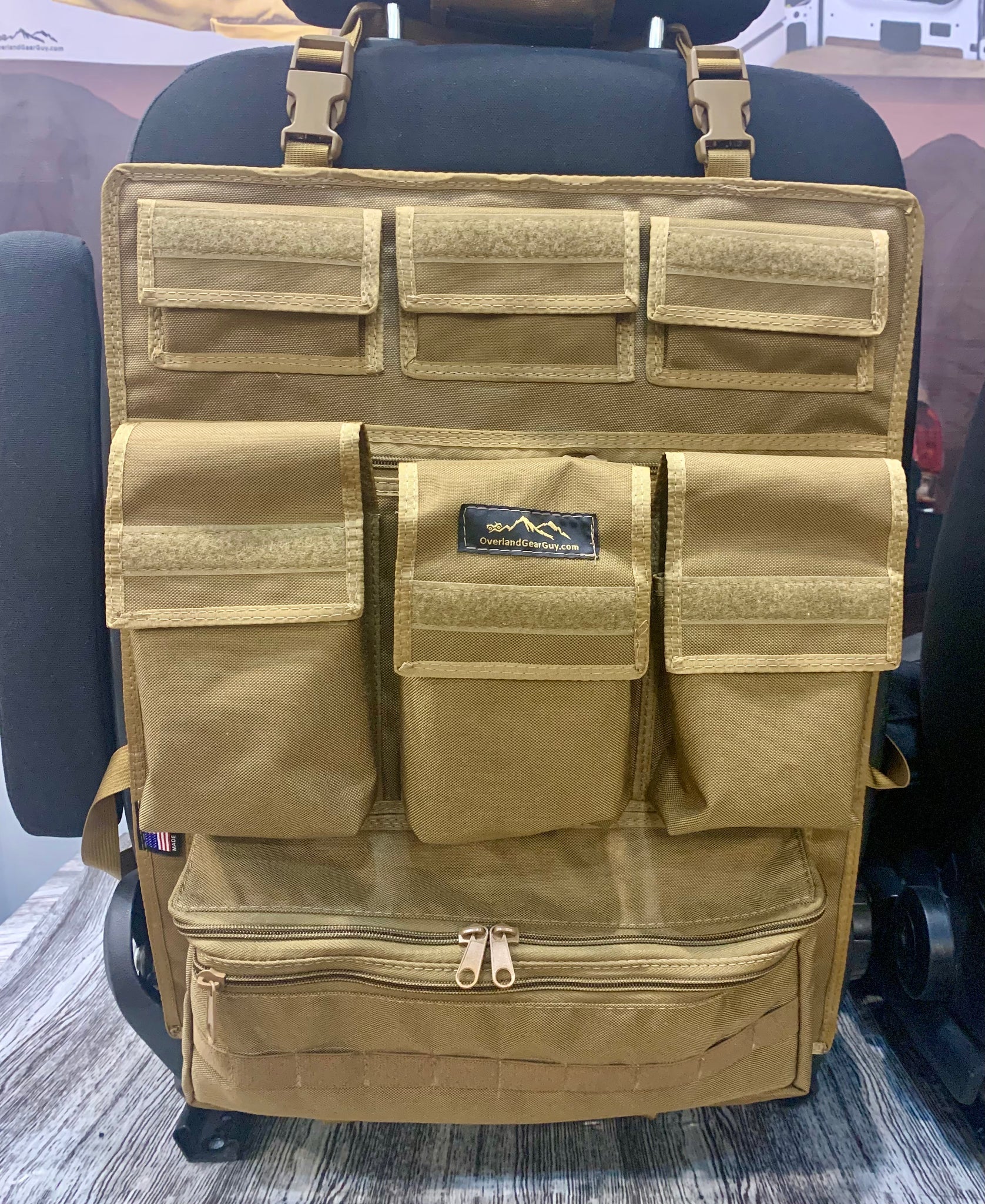 Overland Gear Guy Universal Seat Organizer