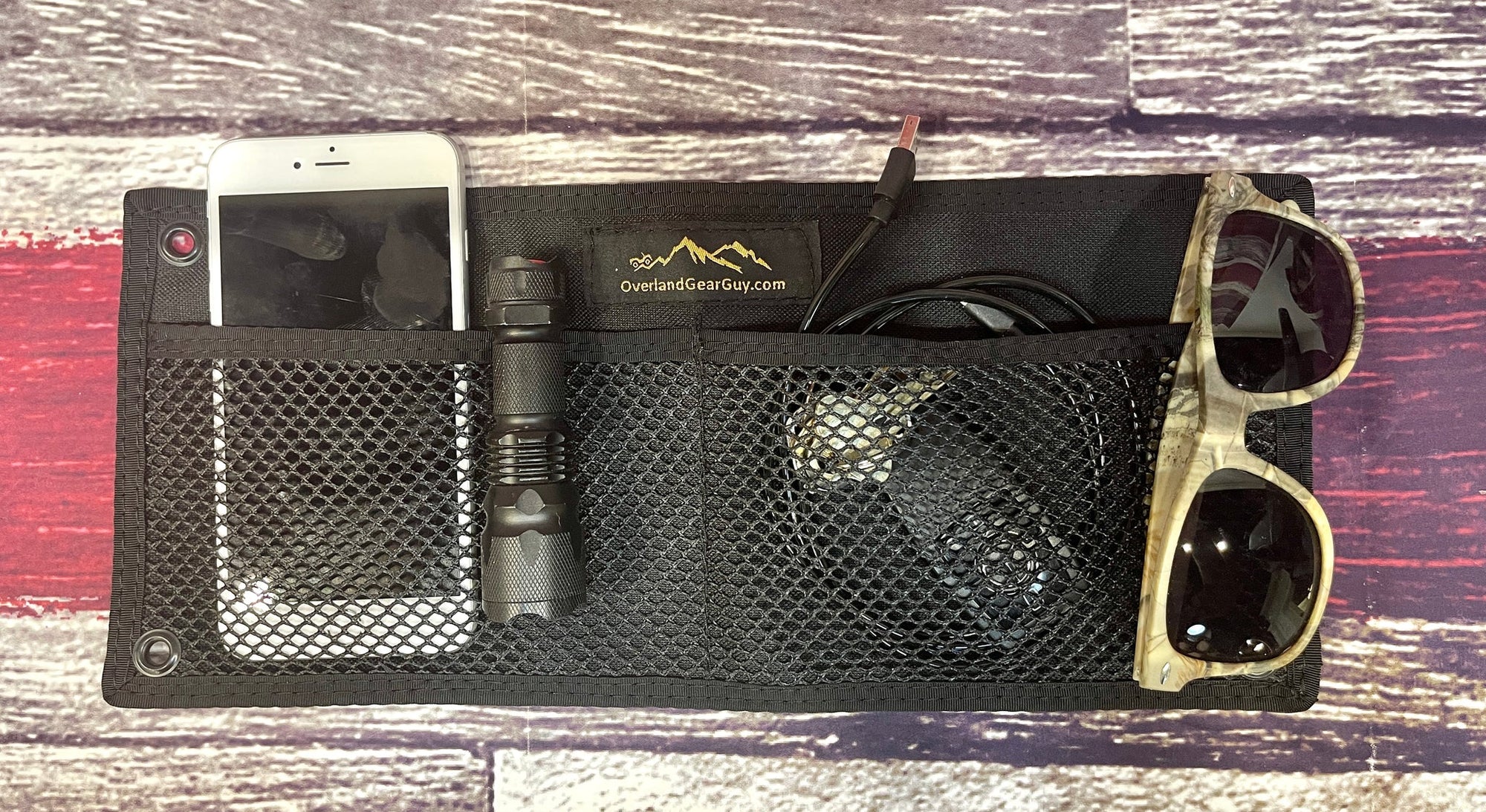 Overland Gear Guy Wall Organizational Pouch - Grommets