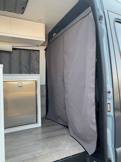 Overland Gear Guy INSULATED Magnetic Privacy Curtain / Shower Curtain