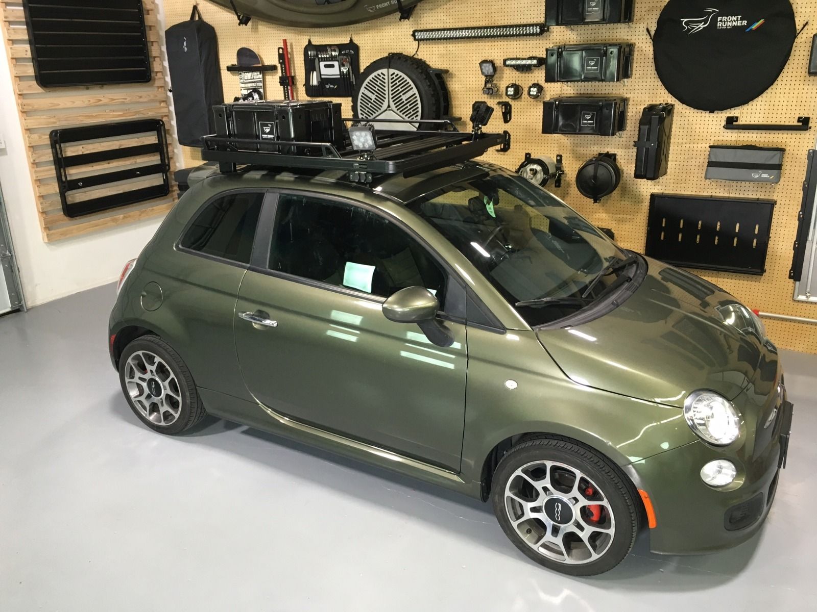 FRONT RUNNER EXPEDITION RAIL KIT - FRONT OR BACK - FOR 1255MM(W) RACK