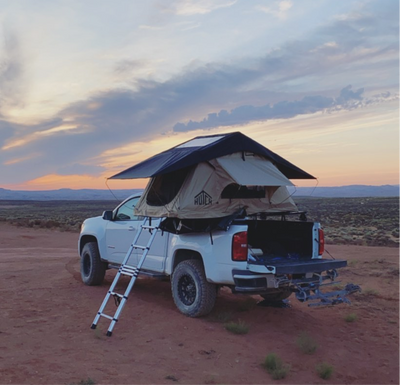 Hutch Tents Prospector 2 With Skylights - Tan