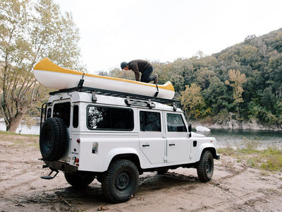 Front Runner Land Rover Defender 110 (1983-2016) Slimline II Roof Rack Kit / Tall