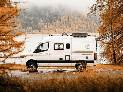 Front Runner Mercedes-Benz Sprinter 144in/170in / L2/L3 / MWB/LWB Wheelbase w/o OEM Tracks (2006-Current) Slimline II Roof Rack Kit