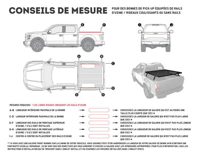 Front Runner Pickup Truck Slimline II Load Bed Kit / 1345(W) x 1358(L)