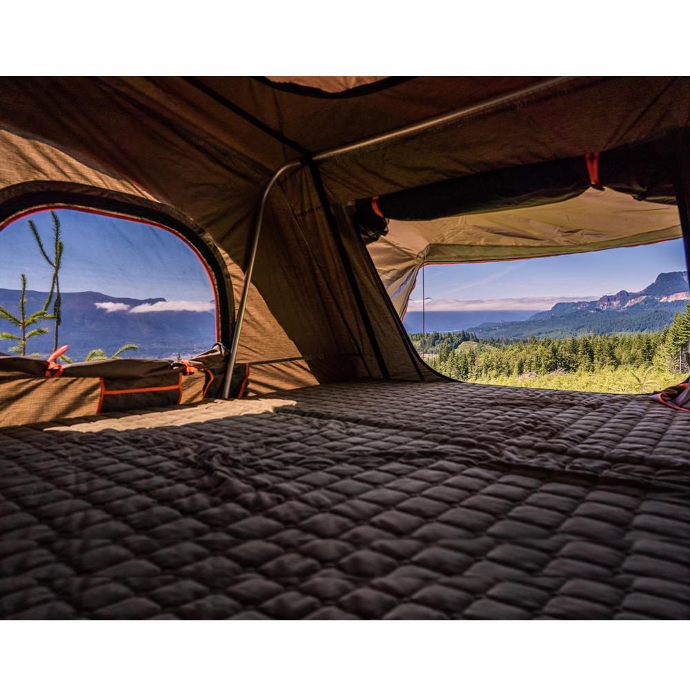 Tuff Stuff ALPHA Hard Top Side Open Tent, Gray, 4 Person