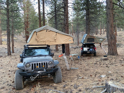 Tuff Stuff ALPHA Hard Top Side Open Tent, Gray, 4 Person