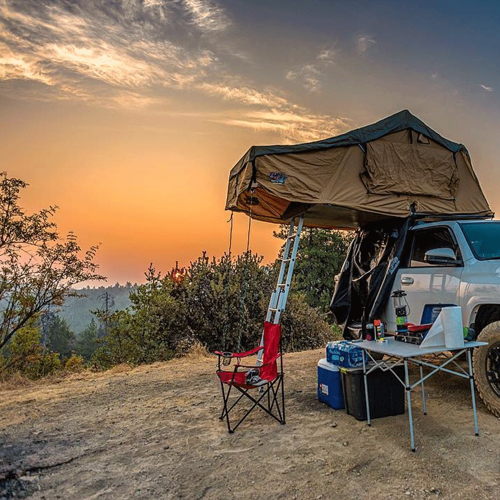 Tuff Stuff Ranger Roof Top Tent, 3 Person, 65"